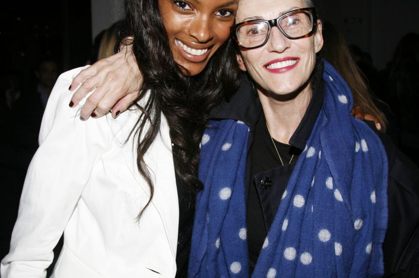 Quiana Grent and Linda Rodin attend VH1 and MILK Celebrate New Reality Show THE SHOT Hosted by Photographer RUSSELL JAMES with his Prelude Exhibition "Gorgeous" at Milk Studios Penthouse on October 25, 2007 in New York City. (Guliver Photos/ Getty Images)