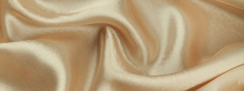 Silk fabric beige