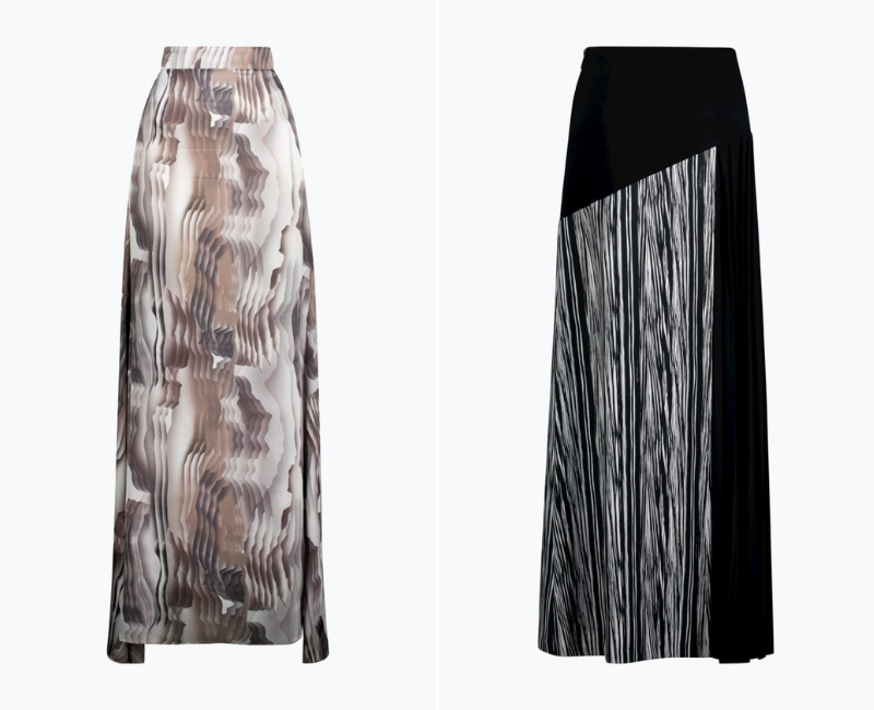 maxi skirts by d2line