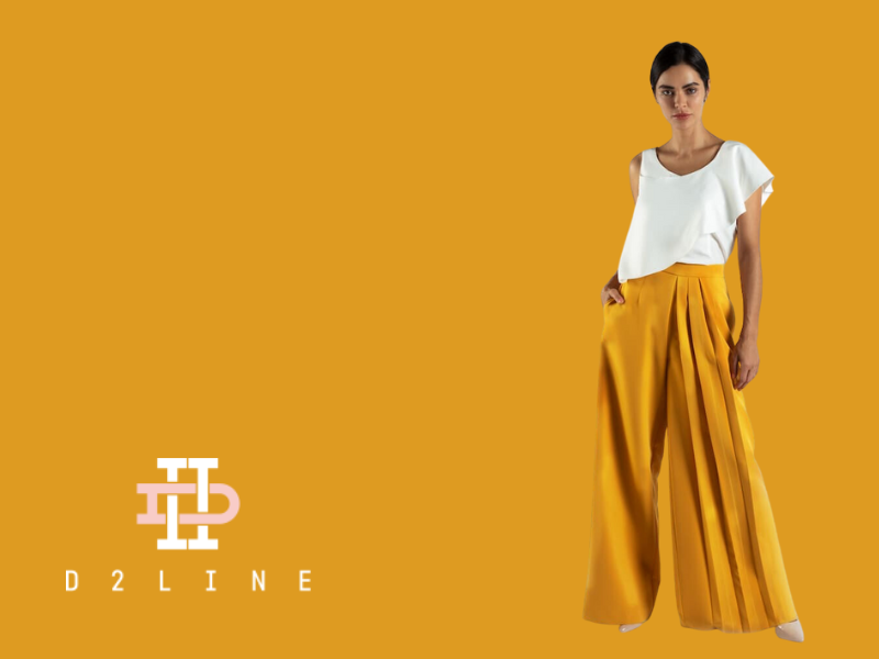 how to wear wide leg pants trousers d2line