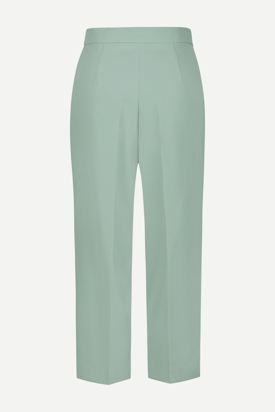 Wide square pants in sage green - D2LINE